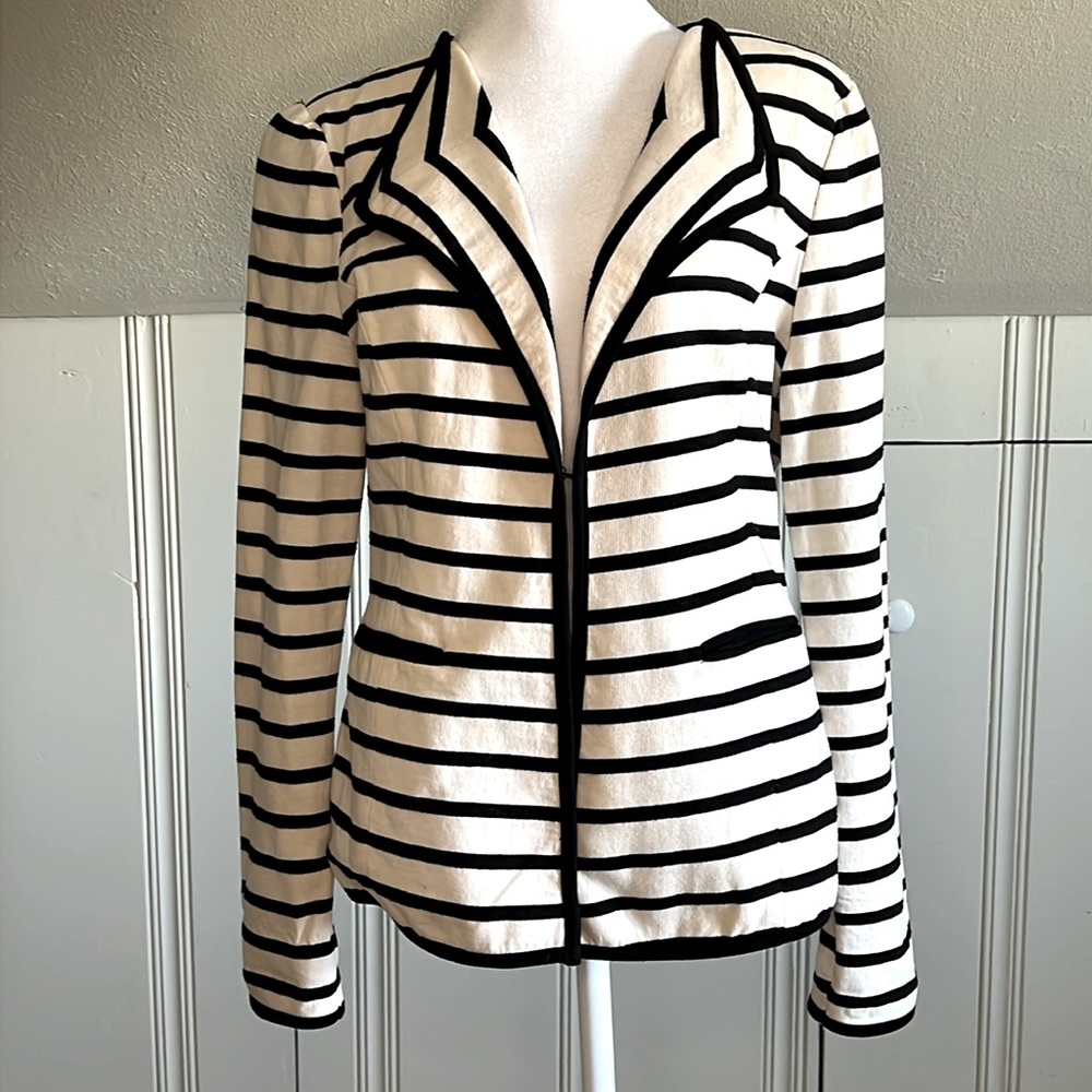 Vintage Anthropologie Striped Jacket